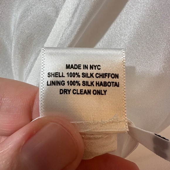 NWT Angelance Silk Chiffon Mini Dress with gift box - size S - Picture 7 of 8